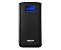 ADATA Power Bank S20000D 20000mAh (2.1A, czarny) - 546577 - zdjęcie 1